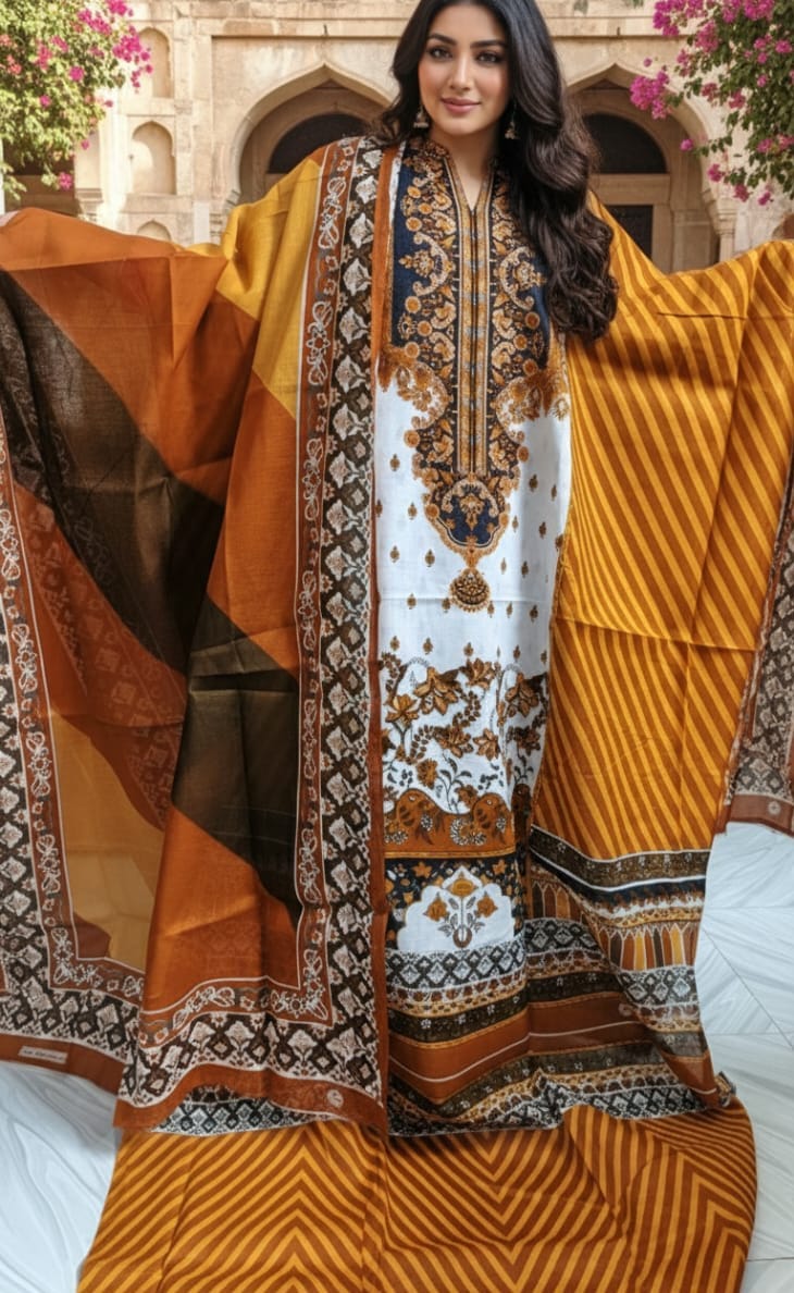 জমজম সুইস লোন থ্রি পিস