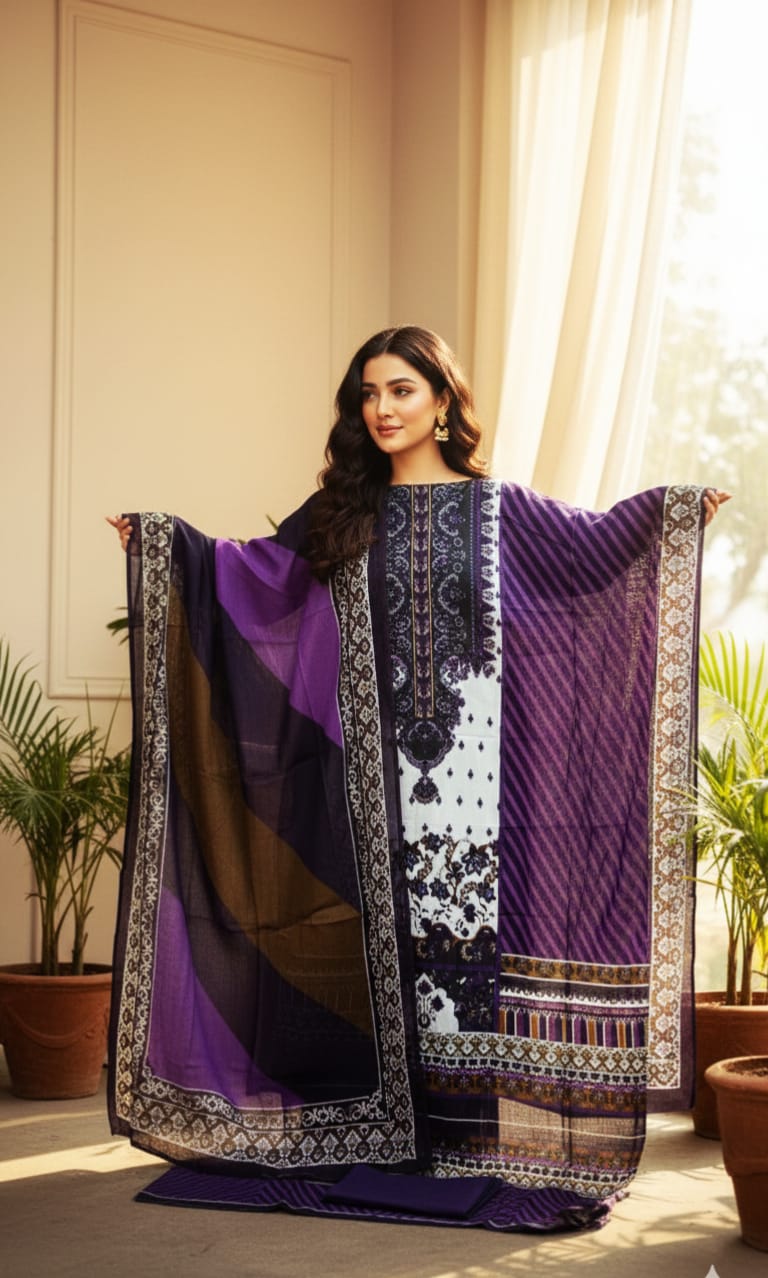 জমজম সুইস লোন থ্রি পিস